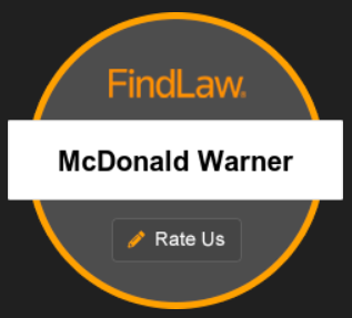 FindLaw | McDonald Warner | Rate Us